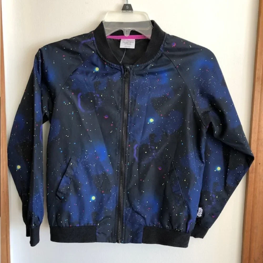 DISNEY STAR WARS Kids Galaxy Bomber Lightweight Jacket 7/8